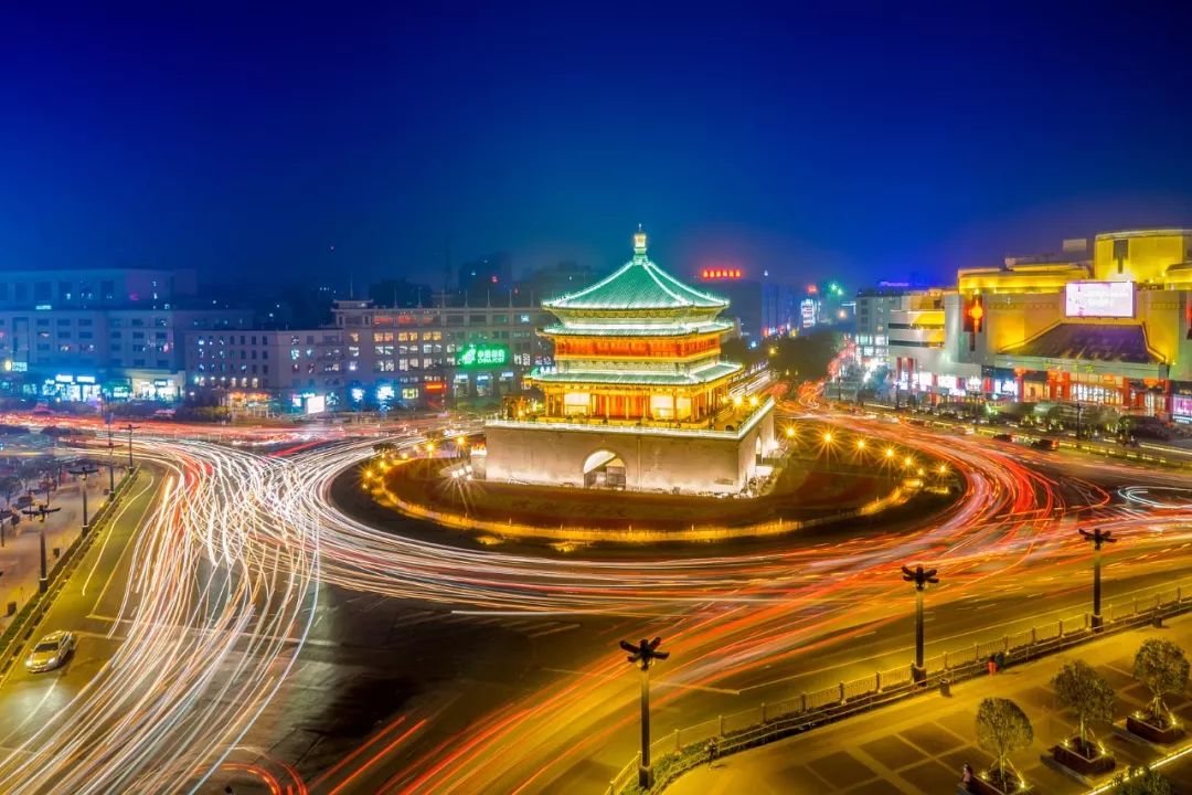 古城秦韵,古书远眺——陕西风情画卷